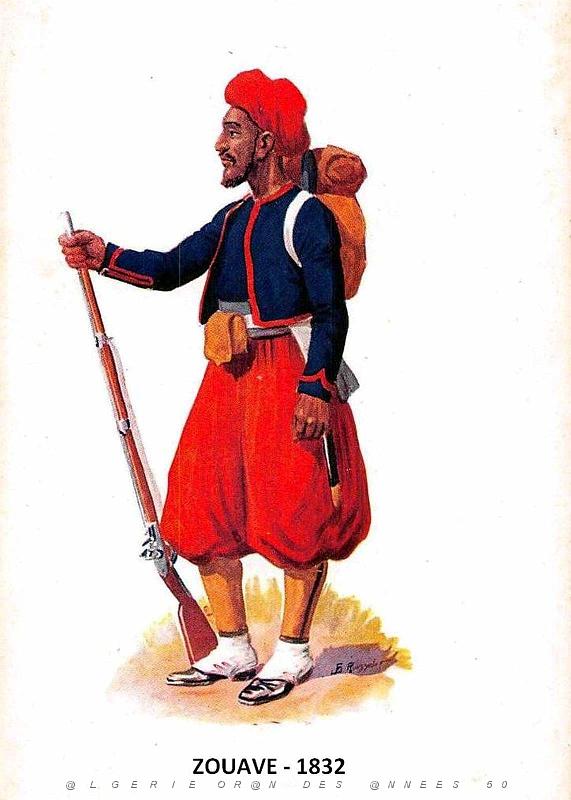 22- Alger - Casbah - Musee Franchet d'Esperey - Zouave - 1832.jpg